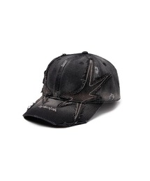 Hypolygon（ハイポリゴン）の「キャップ｜EYES Distressed Cap｜Hypolygon（キャップ）」