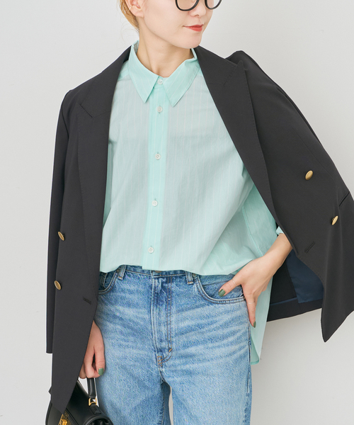 Spick & Span（スピックアンドスパン）の「ソフトタイプライターシャツ（シャツ/ブラウス・レディース・その他12/その他7/その他18/その他14/その他2・FREE）」の21枚目の写真