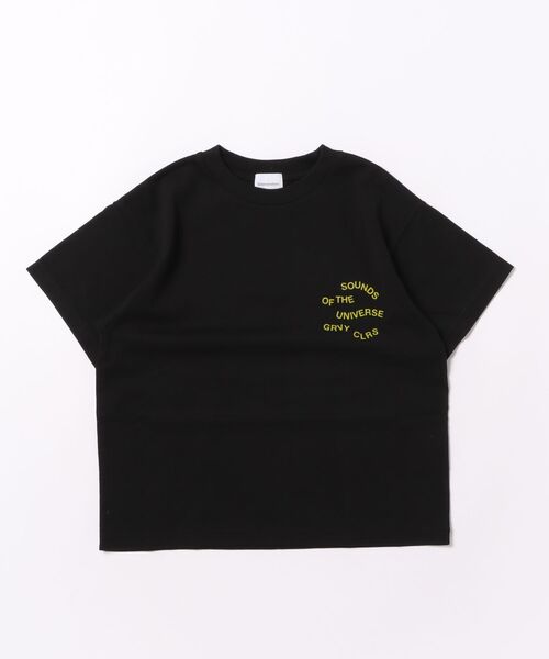 GROOVY COLORS（グルービーカラーズ）の「HAMBURGER Tee（Tシャツ/カットソー・キッズ・ブラック・115/125）」の7枚目の写真