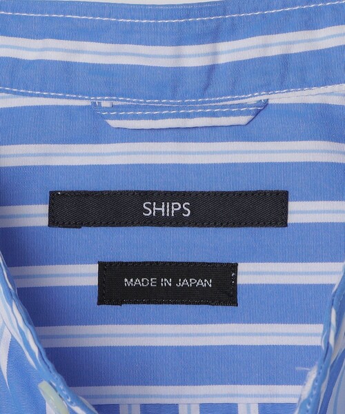 SHIPS(シップス)の「SHIPS: 〈MADE IN JAPAN〉バンドカラー ブロード シャツ ロングスリーブ(シャツ/ブラウス・メンズ・ライトブルー/ロイヤルブルー/ブルー系/イエロー/ホワイト/ピンク・SMALL/MEDIUM/LARGE/X-LARGE)」の19枚目の写真