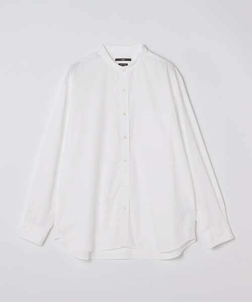 SHIPS(シップス)の「SHIPS: 〈MADE IN JAPAN〉バンドカラー ブロード シャツ ロングスリーブ(シャツ/ブラウス・メンズ・ライトブルー/ロイヤルブルー/ブルー系/イエロー/ホワイト/ピンク・SMALL/MEDIUM/LARGE/X-LARGE)」の16枚目の写真