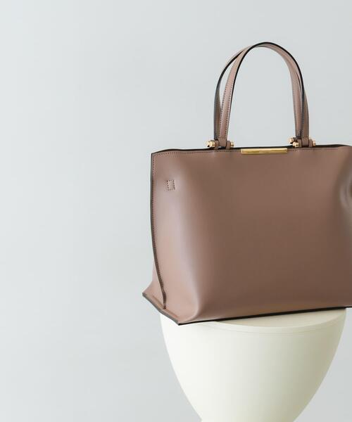 RODE SKO（ロデスコ）の「メタル2WAY A4トートバッグ（トートバッグ・レディース・ライトピンク/ブラック/モカ・ONE）」の19枚目の写真