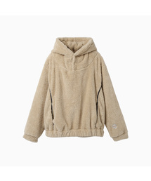 Pogme Fleece String Hoodie_Beige