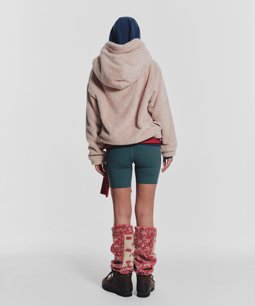 MENASOO(ミナス)の「Pogme Fleece String Hoodie_Beige(パーカー・レディース・Beige・F)」の11枚目の写真