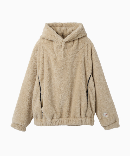 MENASOO(ミナス)の「Pogme Fleece String Hoodie_Beige(パーカー・レディース・Beige・F)」の16枚目の写真