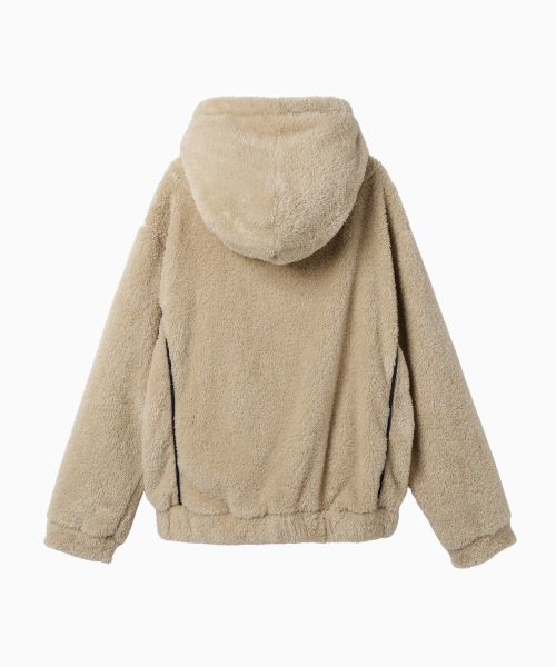 MENASOO(ミナス)の「Pogme Fleece String Hoodie_Beige(パーカー・レディース・Beige・F)」の17枚目の写真