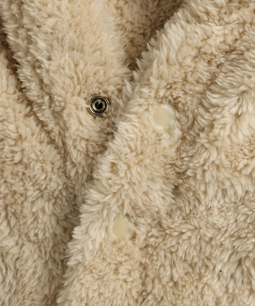 MENASOO(ミナス)の「Pogme Fleece String Hoodie_Beige(パーカー・レディース・Beige・F)」の19枚目の写真