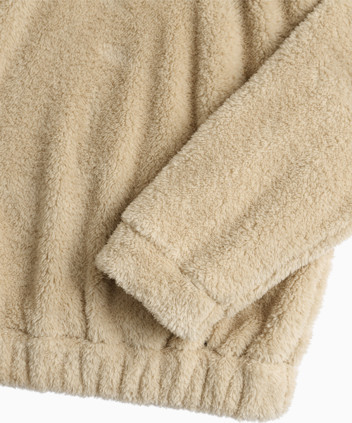 MENASOO(ミナス)の「Pogme Fleece String Hoodie_Beige(パーカー・レディース・Beige・F)」の21枚目の写真