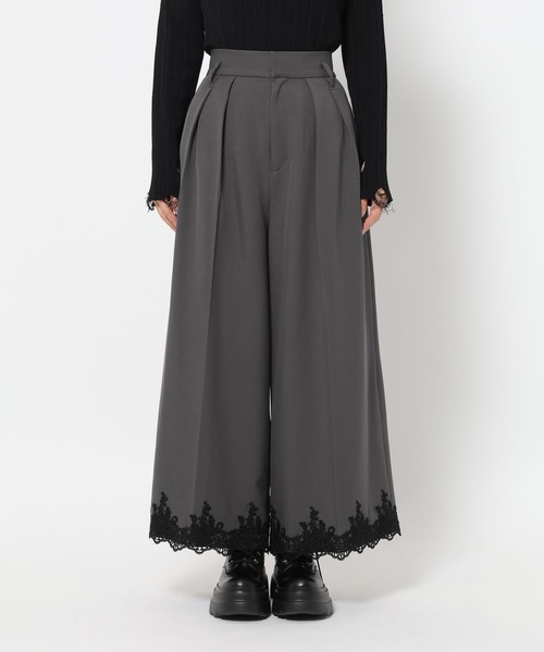 HARE(ハレ)の「【OCCASION】レースワイドパンツ(HARE)(スラックス・レディース・グレー/ブラック/ベージュ・FREE)」の20枚目の写真
