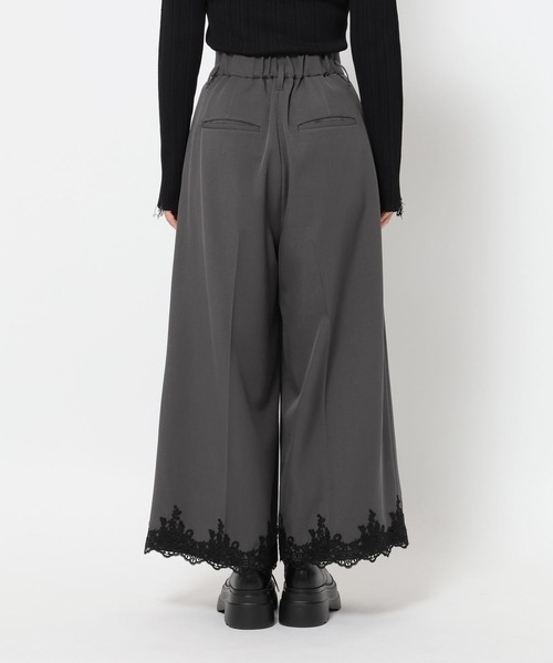 HARE(ハレ)の「【OCCASION】レースワイドパンツ(HARE)(スラックス・レディース・グレー/ブラック/ベージュ・FREE)」の21枚目の写真