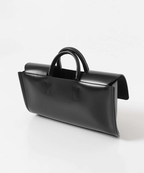 PIENI(ピエニ)の「PIENI AORI M(ハンドバッグ・レディース・ブラック/イエロー系その他・-)」の4枚目の写真