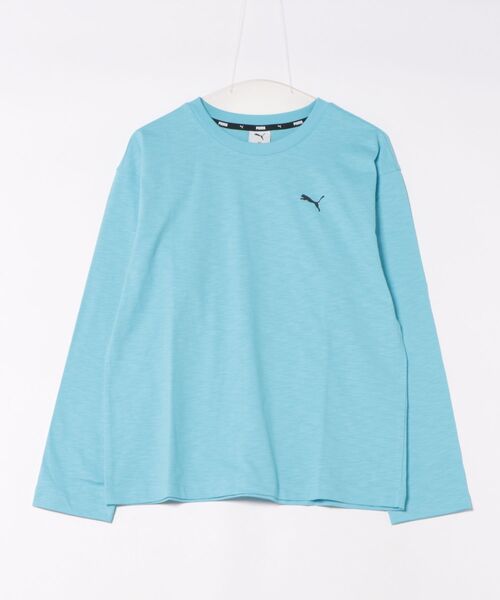 PUMA(プーマ)の「PUMA プーマ メンズ ESS エレベーテッド MX 長袖 Tシャツ(Tシャツ/カットソー・メンズ・ブルー系その他/ホワイト/ブラック・LARGE/MEDIUM/SMALL/X-LARGE/XX-LARGE)」の7枚目の写真