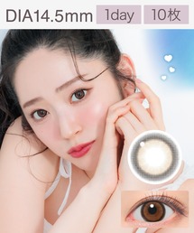 candymagic（キャンディーマジック）の「candymagic 1day ミミブラウン （10枚入り）（コンタクトレンズ・カラコン）」