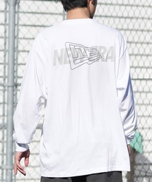NEW ERA（ニューエラ）の「NEW ERA/ニューエラ ロンT メンズ パフォーマンス Tシャツ Overlap Logo（Tシャツ/カットソー）」
