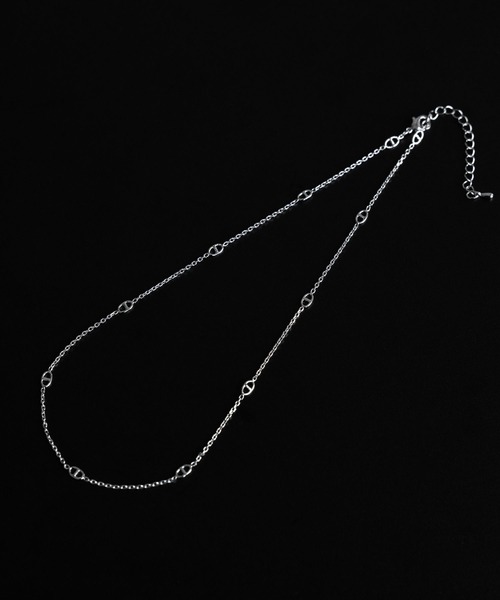 A part by(アパートバイ)の「アンカーチェーンネックレス(ネックレス・レディース・シルバー/ゴールド・FREE)」の1枚目の写真