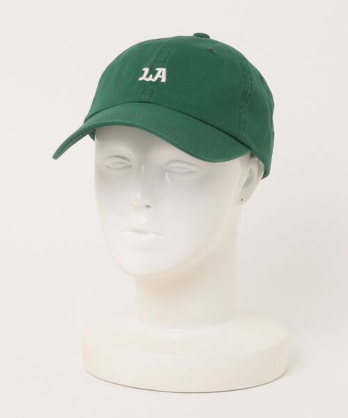 AMERICAN HOLIC（アメリカンホリック）の「LAツイルキャップ（キャップ・レディース・ネイビー/グリーン・FREE）」の4枚目の写真