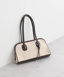 earth music&ecology | チャーム付きオブロングボストン(ボストンバッグ)