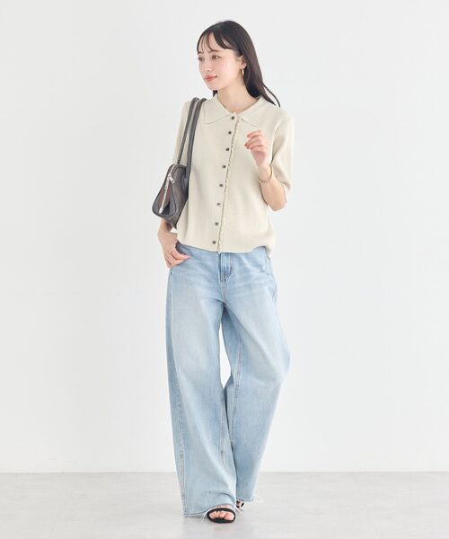 earth music&ecology(アースミュージックアンドエコロジー)の「チャーム付きオブロングボストン(ボストンバッグ・レディース・ブラウン/ブラック/グレー・FREE)」の12枚目の写真