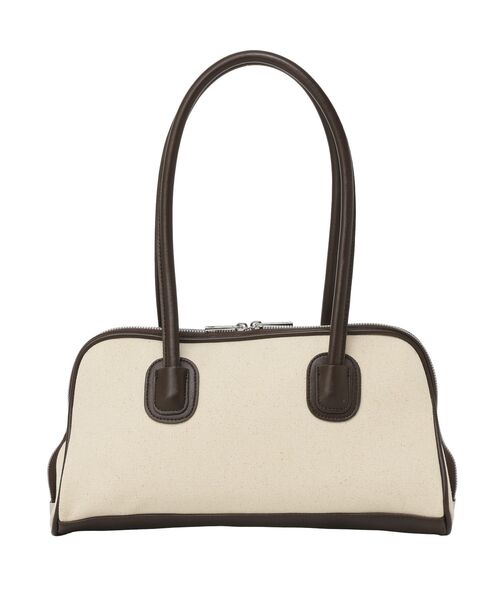 earth music&ecology(アースミュージックアンドエコロジー)の「チャーム付きオブロングボストン(ボストンバッグ・レディース・ブラウン/ブラック/グレー・FREE)」の16枚目の写真