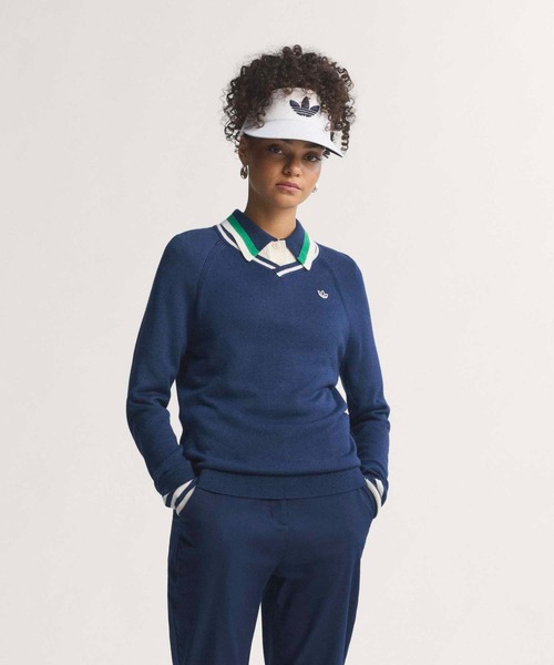 オリジナルス カシミア セーター【adidas Golf/アディダスゴルフ