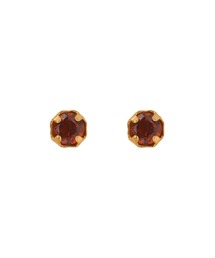 ピアス（両耳用）（レッド/赤色系・ステンレス）ファッション通販