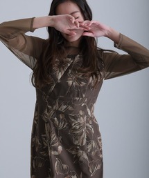 ワンピース/ドレス（ブラウン/茶色系・刺繍）ファッション通販 - ZOZOTOWN