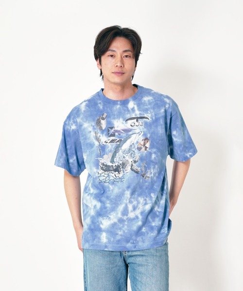 Common Noun(コモン ナウン)の「“SEA” Yumi Matsushita 半袖T(Tシャツ/カットソー・レディース・ボルドー/ホワイト/ブルー系その他/ブラック系その他/ピンク・XL/L/M)」の3枚目の写真
