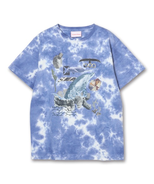 Common Noun(コモン ナウン)の「“SEA” Yumi Matsushita 半袖T(Tシャツ/カットソー・レディース・ボルドー/ホワイト/ブルー系その他/ブラック系その他/ピンク・XL/L/M)」の8枚目の写真