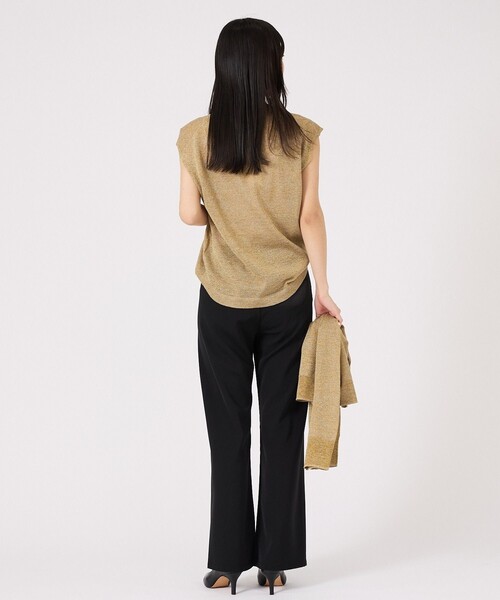 Au BANNISTER（オゥバニスター）の「【最高パンプス/7cmヒール】美脚×快適 パンプス（パンプス・レディース・ブラック/ピンクゴールド・34/35/36/37/38/39）」の4枚目の写真