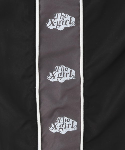 X-girl Stages（エックスガールステージス）の「サイド切替ロゴパンツ（その他パンツ・キッズ・ブラック/ラベンダー・130cm/140cm/90cm/110cm/100cm/120cm）」の6枚目の写真