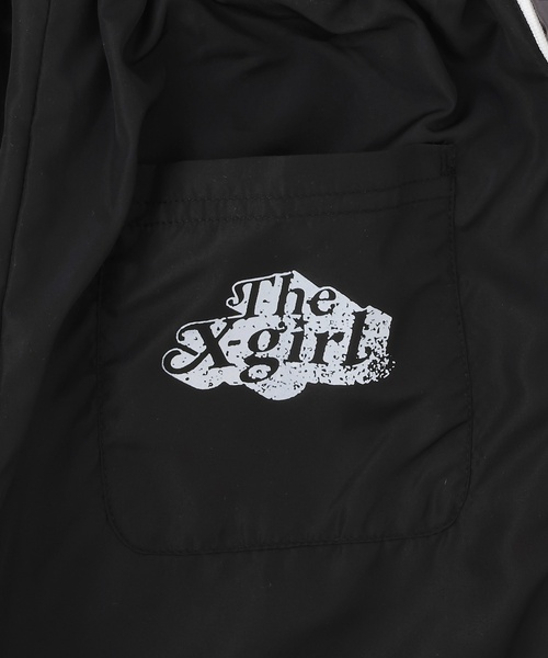 X-girl Stages（エックスガールステージス）の「サイド切替ロゴパンツ（その他パンツ・キッズ・ブラック/ラベンダー・130cm/140cm/90cm/110cm/100cm/120cm）」の8枚目の写真