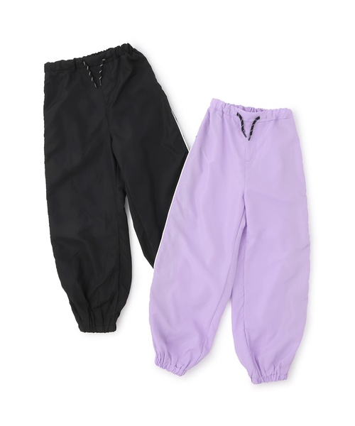 X-girl Stages（エックスガールステージス）の「サイド切替ロゴパンツ（その他パンツ・キッズ・ブラック/ラベンダー・130cm/140cm/90cm/110cm/100cm/120cm）」の10枚目の写真