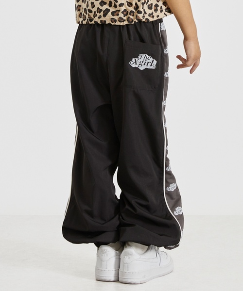 X-girl Stages（エックスガールステージス）の「サイド切替ロゴパンツ（その他パンツ・キッズ・ブラック/ラベンダー・130cm/140cm/90cm/110cm/100cm/120cm）」の15枚目の写真