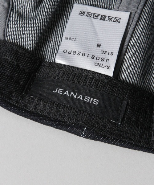 JEANASIS(ジーナシス)の「アソートロゴCAP/639510(キャップ・レディース・ネイビー系/ブラック/ホワイト・FREE)」の12枚目の写真