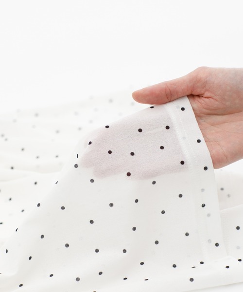 Honeys(ハニーズ)の「シアーTシャツ(Tシャツ/カットソー・レディース・ホワイト系その他/アイボリー/ブルー/ブラック/ライム・L/M/LL/S)」の19枚目の写真