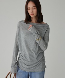 BABYLONE | 【手洗い可】ギャザーベアテンカットソー(Tシャツ/カットソー)