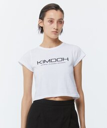 LO-GO CROP TOP WHITE