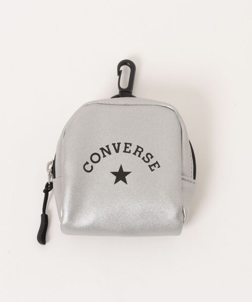 CONVERSE(コンバース)の「【CONVERSE】CV RUBBER PATCH BACKPACK / コンバース ラバーパッチロゴ バックパック(バックパック/リュック・メンズ・シルバーグレー/ベージュ/ブラック/アイボリー・FREE)」の8枚目の写真