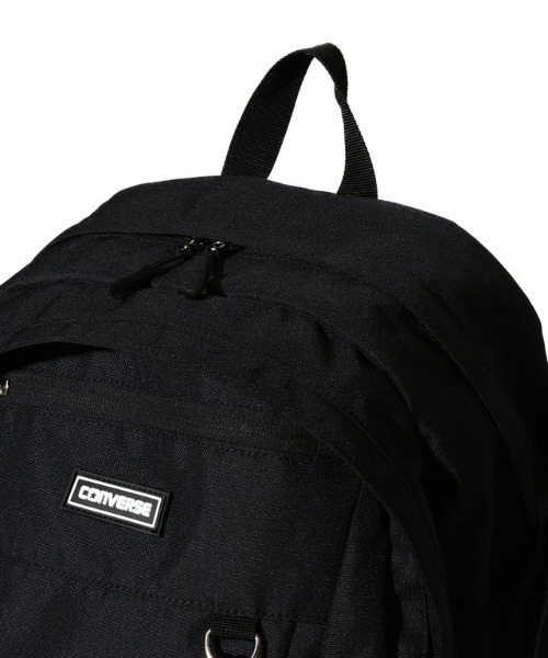 CONVERSE(コンバース)の「【CONVERSE】CV RUBBER PATCH BACKPACK / コンバース ラバーパッチロゴ バックパック(バックパック/リュック・メンズ・シルバーグレー/ベージュ/ブラック/アイボリー・FREE)」の18枚目の写真