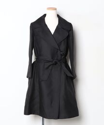 美品 VIVIENNE TAM ヴィヴィアンタム ブークレ ロングコート 06275385 サイズ38 ブラック レディース 古着 中古 USED VIVIENNE TAM - 美品 VIVIENNE TAM ヴィヴィアンタム ブークレ ロング