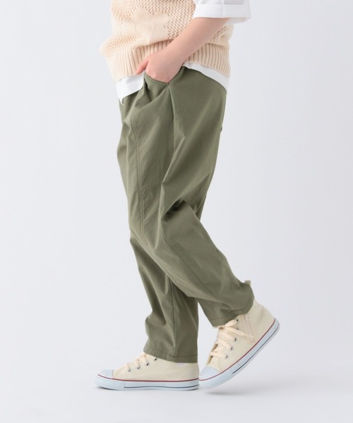 BAYFLOW（ベイフロー）の「[メンズとお揃い♪]テックリネンバレルパンツ(KIDS)（その他パンツ・キッズ・オフホワイト/カーキ/ブラック・150cm/130cm/110cm）」の22枚目の写真
