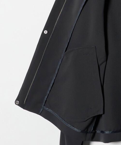 A DAY IN THE LIFE UNITED ARROWS(アデイインザライフユナイテッドアローズ)の「ツイル ノーカラー ブルゾン ‐ウォッシャブル‐<A DAY IN THE LIFE>(ブルゾン・レディース・ベージュ/ダークグレー・FREE)」の14枚目の写真