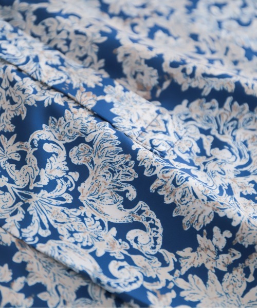 NOMBRE IMPAIR(ノンブルアンペール)の「【予約】ダイヤボタニカルプリント バンドカラーワンピース(ワンピース・レディース・ブルー・FREE)」の15枚目の写真