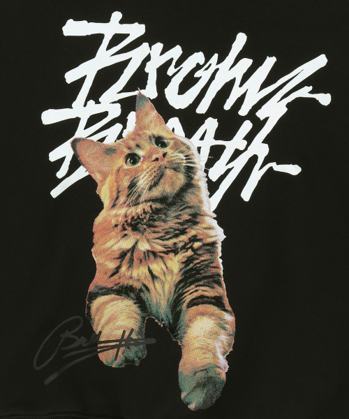 BROWNBREATH(ブラウンブレス)の「W CRUSH TAG KITTY HOODIE - BLACK(パーカー・レディース・その他・SMALL/MEDIUM)」の8枚目の写真