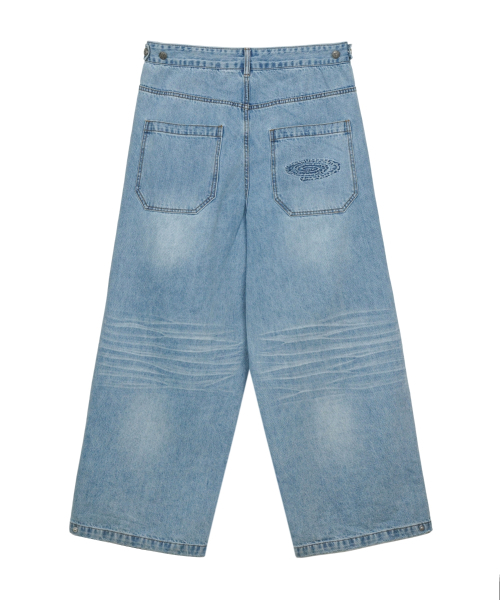 Solar Damage Maxi Denim Pants Indigo（デニムパンツ）｜IDWS