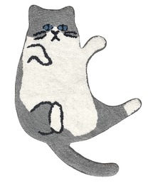 attiree（アティレー）の「ねこ アクセントマット（ラグ/マット）」
