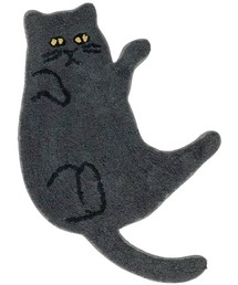 attiree（アティレー）の「ねこ アクセントマット（ラグ/マット）」
