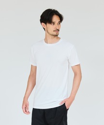 【Hanes/ヘインズ】メンズ 大きいサイズ【2枚組】Hanes MOVES スクエアメッシュ クルーネックTシャツ