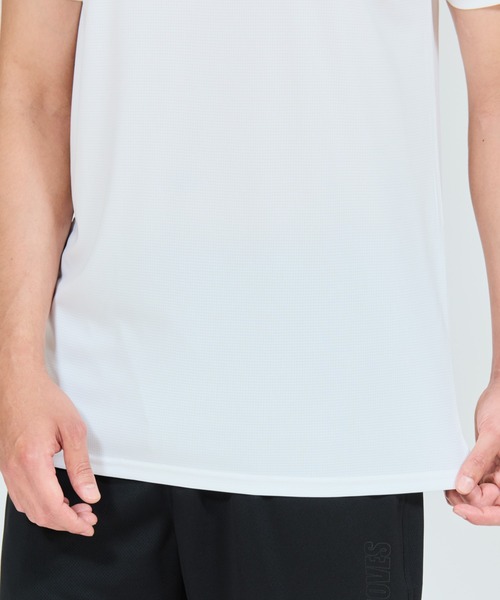 HANES(ヘインズ)の「【Hanes/ヘインズ】メンズ 大きいサイズ【2枚組】Hanes MOVES スクエアメッシュ クルーネックTシャツ(Tシャツ/カットソー・メンズ・ホワイト/ブラック・5L)」の7枚目の写真