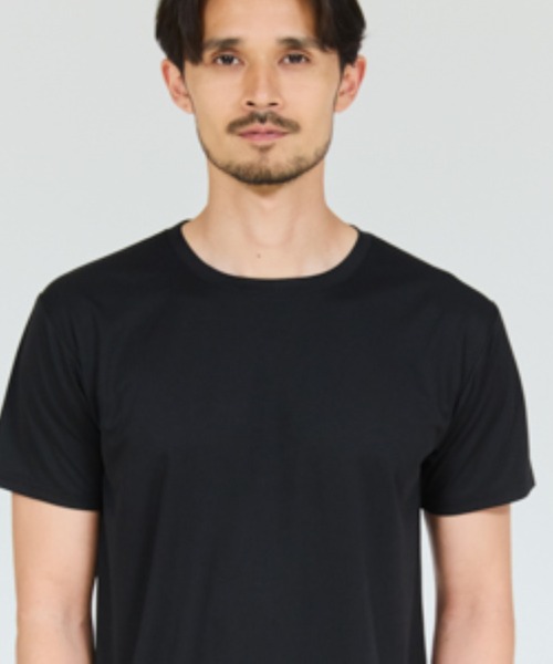 HANES(ヘインズ)の「【Hanes/ヘインズ】メンズ 大きいサイズ【2枚組】Hanes MOVES スクエアメッシュ クルーネックTシャツ(Tシャツ/カットソー・メンズ・ホワイト/ブラック・5L)」の13枚目の写真